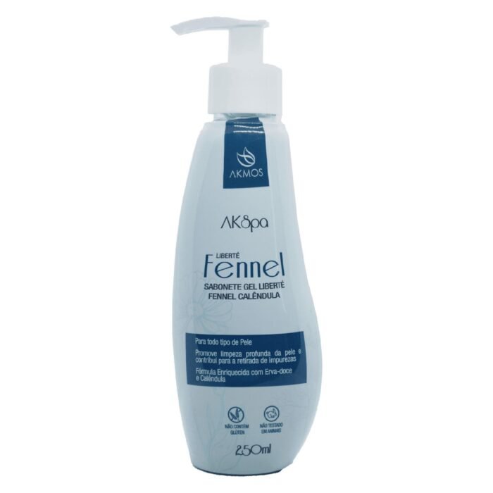 Sabonete Gel Ak Spa Fennel Erva Doce E Calêndula 250ml Akmos