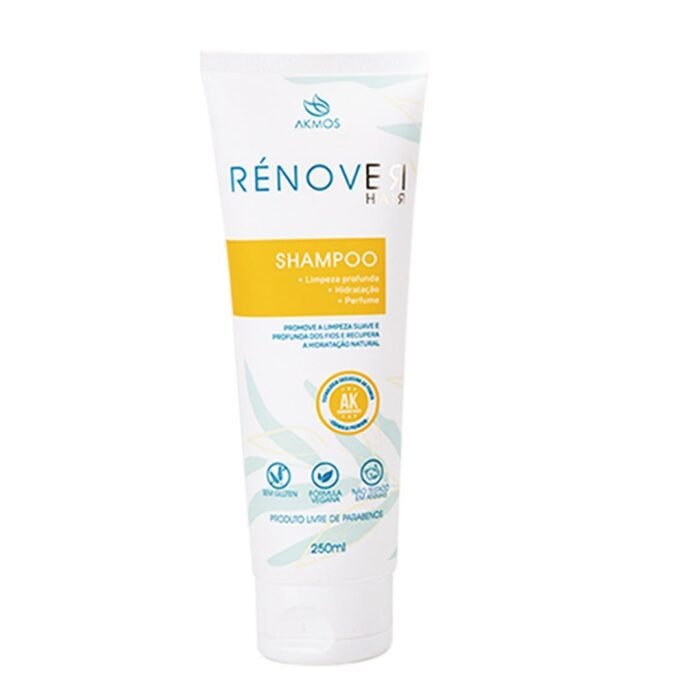 Shampoo Renover Hair Limpeza Profunda 250ml Akmos