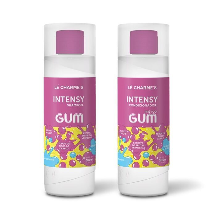 Kit Intensy Gum Lé Charmes - Shampoo + Condicionador - Le Charme'S Profissional