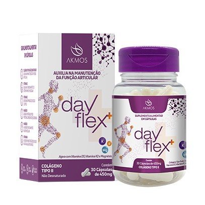 Day Flex Colageno Tipo 2 Akmos 30 Cápsulas de 450mg