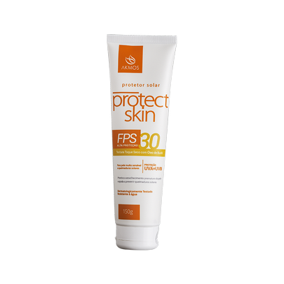 Protect Skin Fps30 Proteção Uva+uvb Textura Toque Seco Akmos